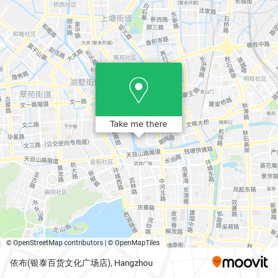 依布(银泰百货文化广场店) map