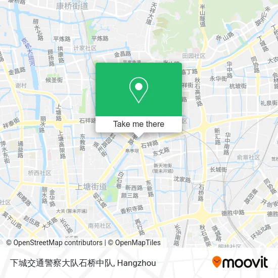 下城交通警察大队石桥中队 map