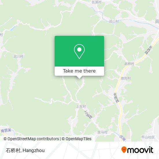 石桥村 map