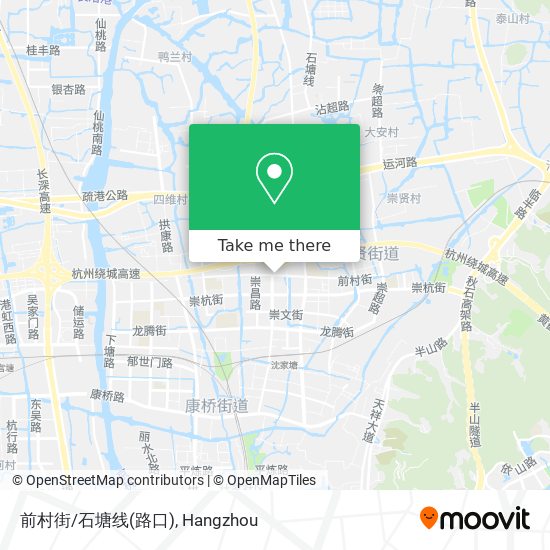 前村街/石塘线(路口) map
