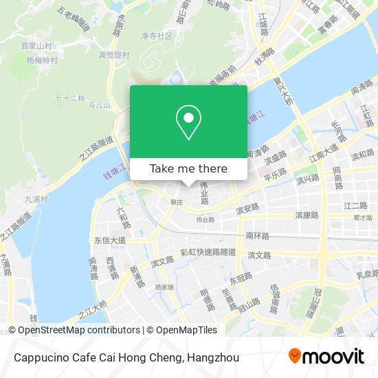 Cappucino Cafe Cai Hong Cheng map