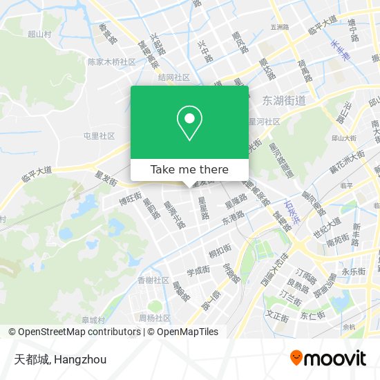 天都城 map