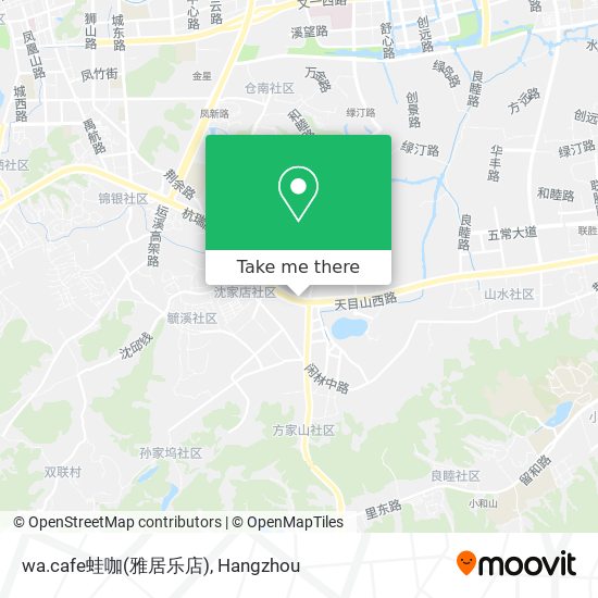 wa.cafe蛙咖(雅居乐店) map