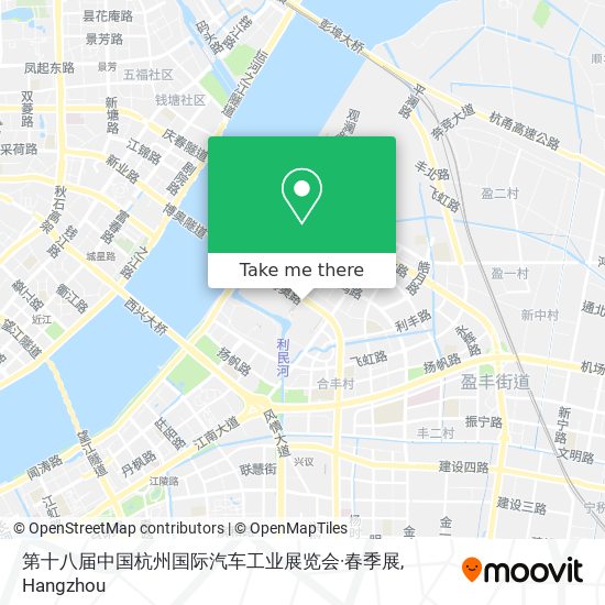 第十八届中国杭州国际汽车工业展览会·春季展 map