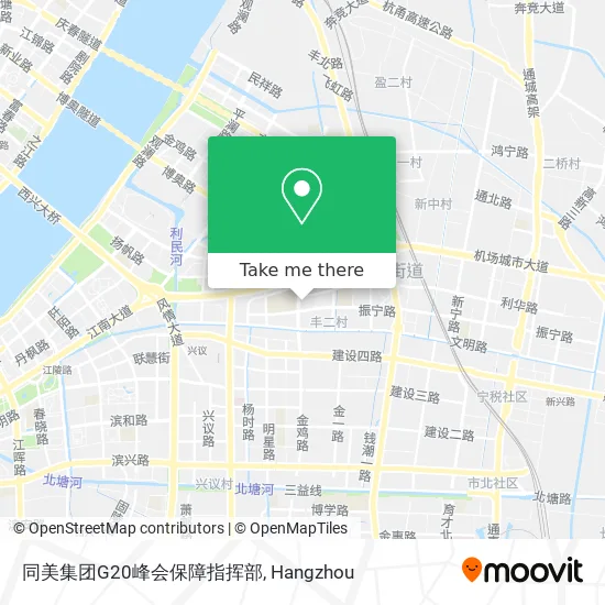 同美集团G20峰会保障指挥部 map