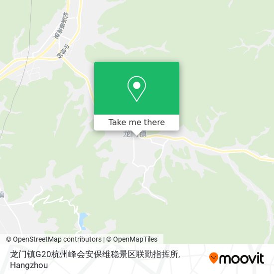 龙门镇G20杭州峰会安保维稳景区联勤指挥所 map