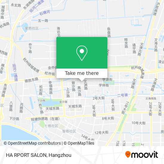 HA RPORT SALON map