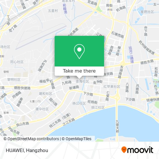 HUAWEI map