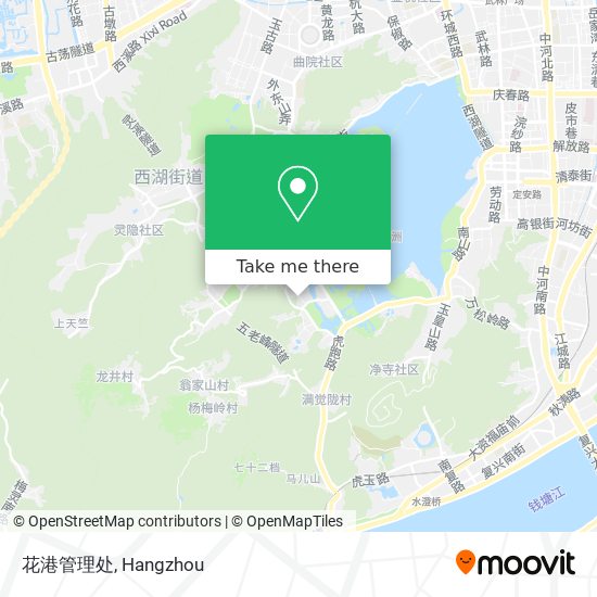 花港管理处 map