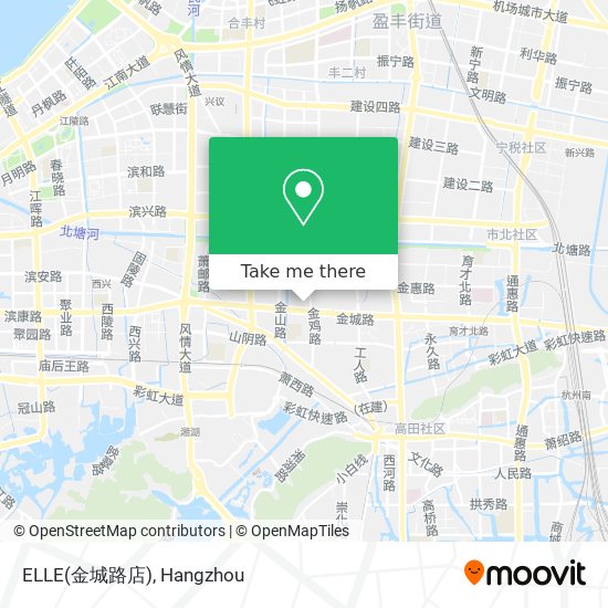 ELLE(金城路店) map