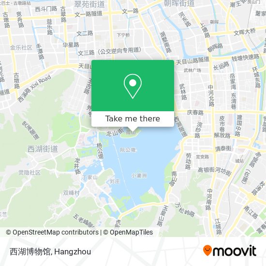 西湖博物馆 map