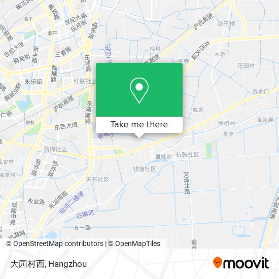 大园村西 map