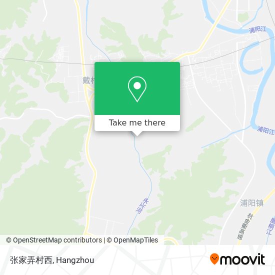 张家弄村西 map