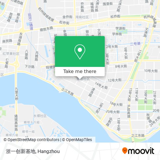 浙一创新基地 map
