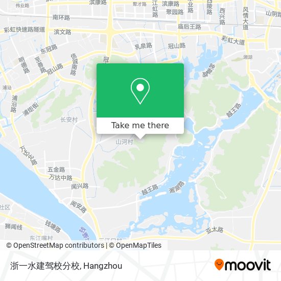 浙一水建驾校分校 map