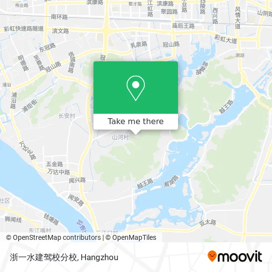 浙一水建驾校分校 map
