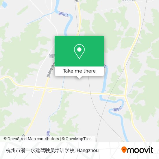 杭州市浙一水建驾驶员培训学校 map