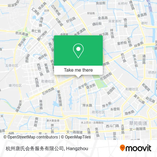 杭州唐氏会务服务有限公司 map