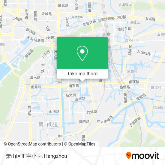 萧山区汇宇小学 map