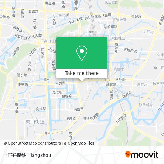 汇宇棉纱 map