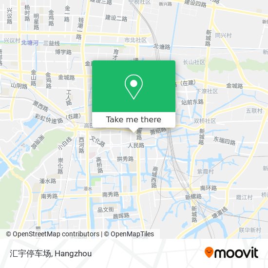 汇宇停车场 map