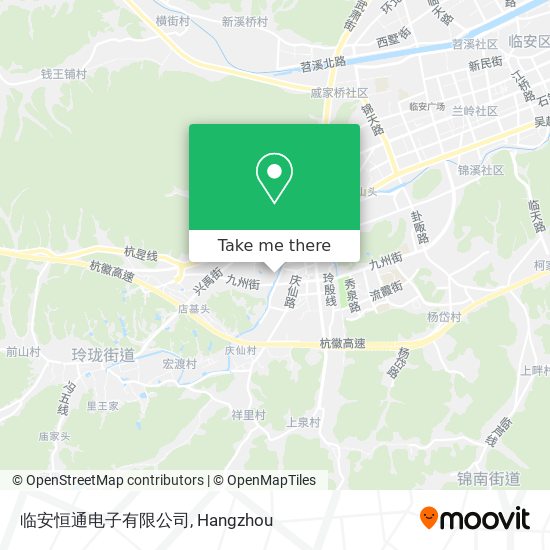 临安恒通电子有限公司 map