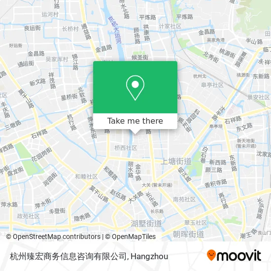 杭州臻宏商务信息咨询有限公司 map