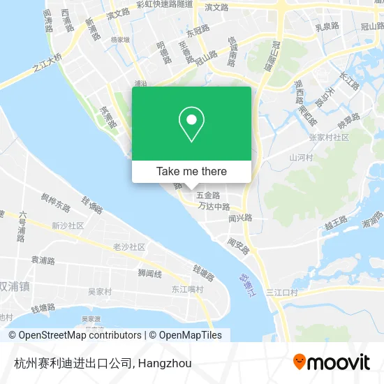 杭州赛利迪进出口公司 map
