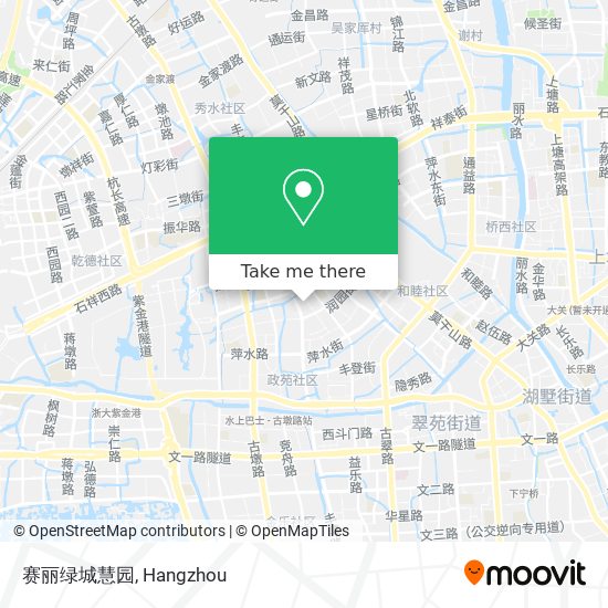 赛丽绿城慧园 map