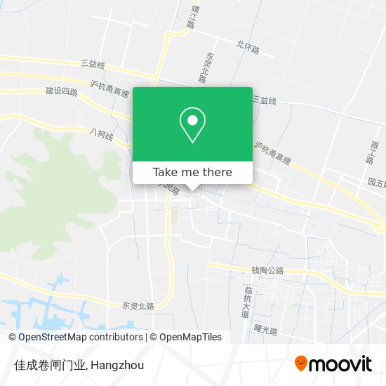 佳成卷闸门业 map