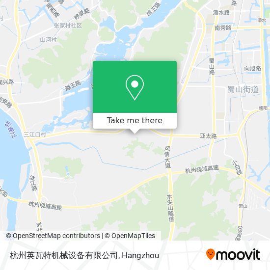 杭州英瓦特机械设备有限公司 map