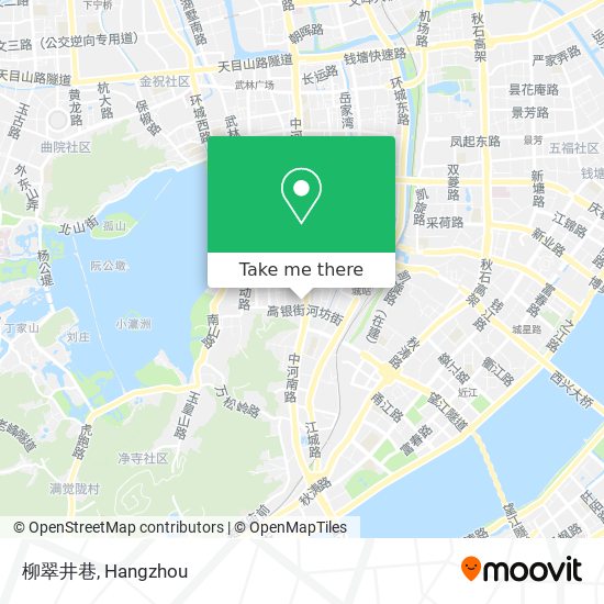 柳翠井巷 map