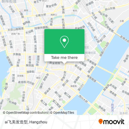 ai飞美发造型 map