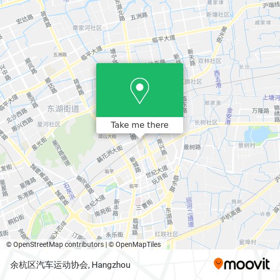余杭区汽车运动协会 map