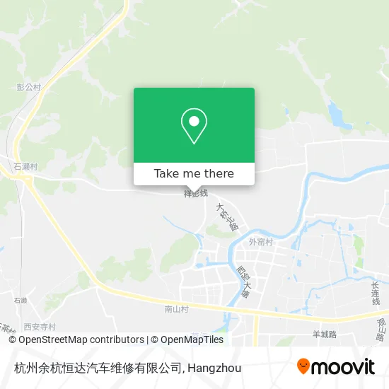 杭州余杭恒达汽车维修有限公司 map