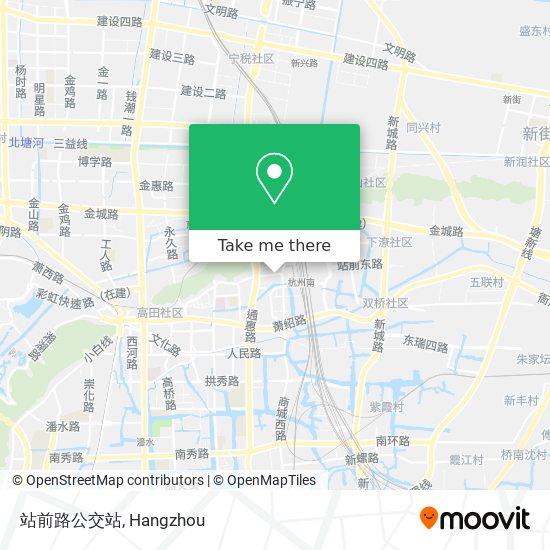 站前路公交站 map