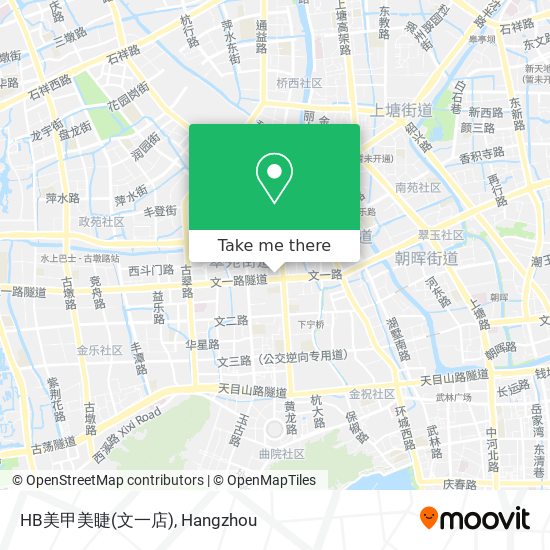 HB美甲美睫(文一店) map