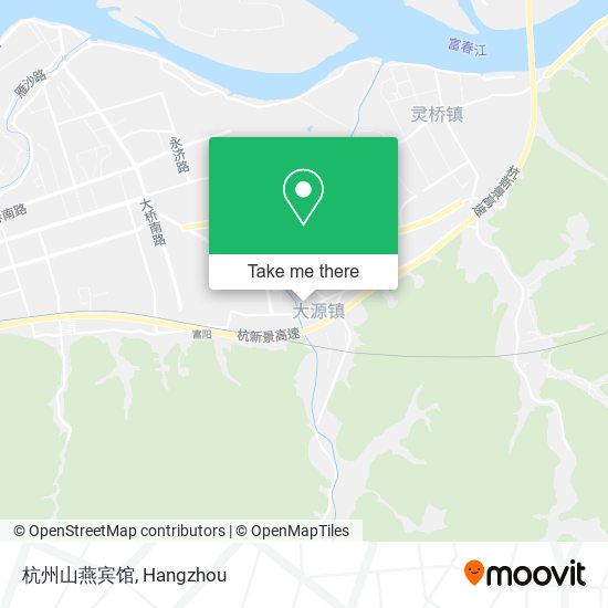 杭州山燕宾馆 map