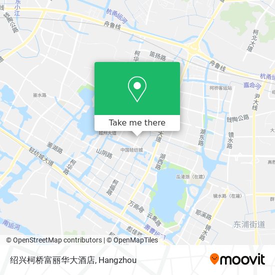 绍兴柯桥富丽华大酒店 map