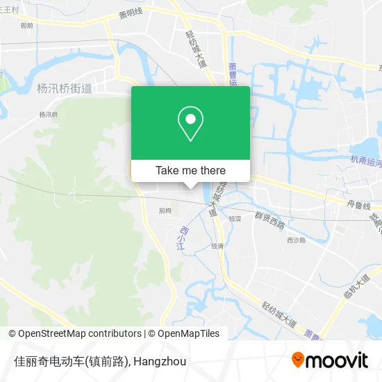 佳丽奇电动车(镇前路) map