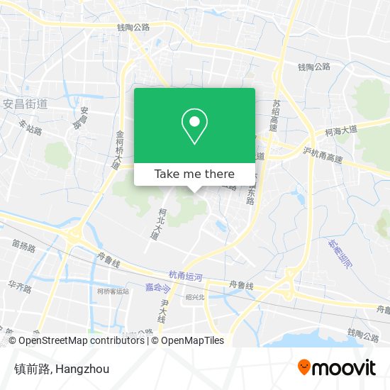 镇前路 map