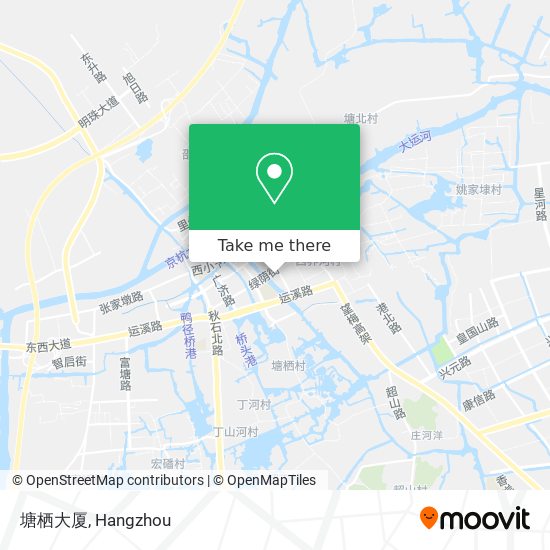 塘栖大厦 map