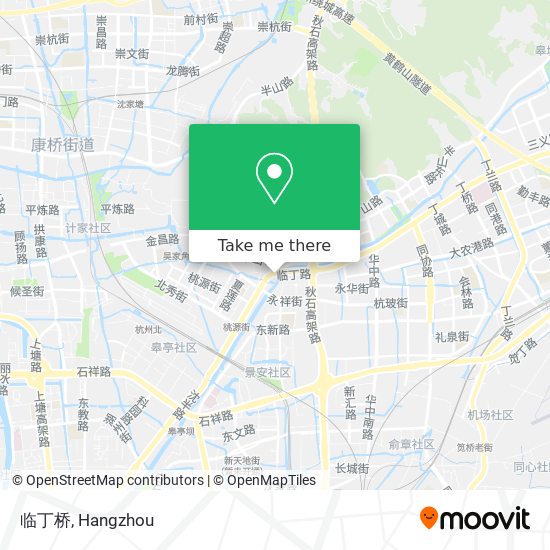 临丁桥 map
