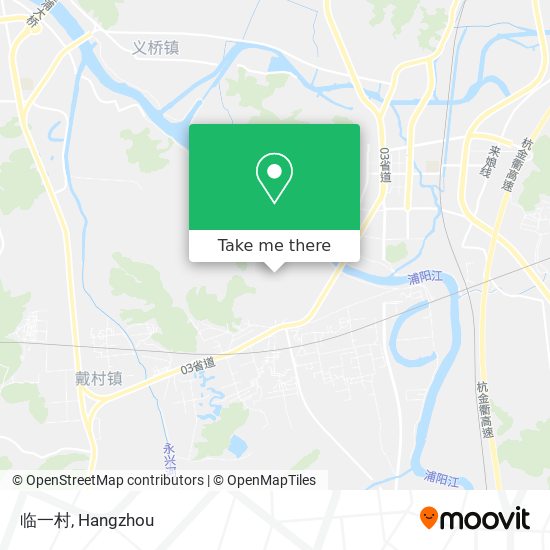 临一村 map