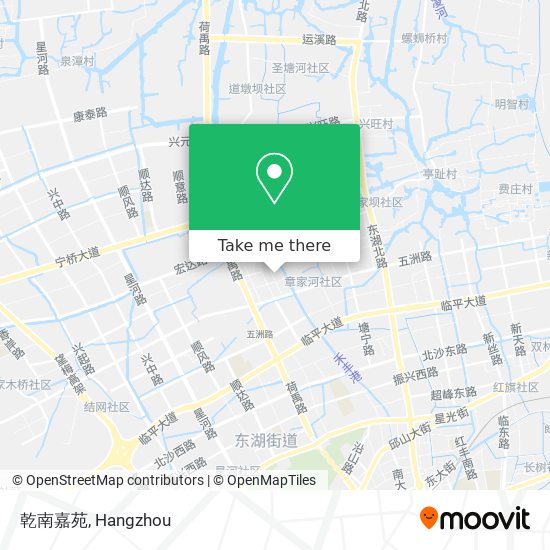 乾南嘉苑 map