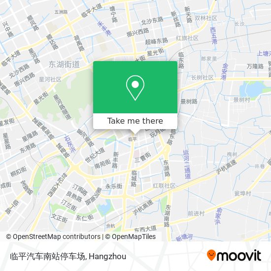 临平汽车南站停车场 map