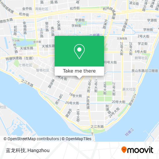蓝龙科技 map
