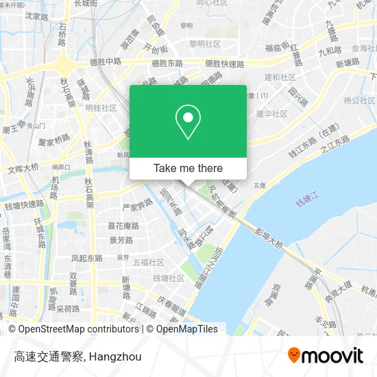 高速交通警察 map