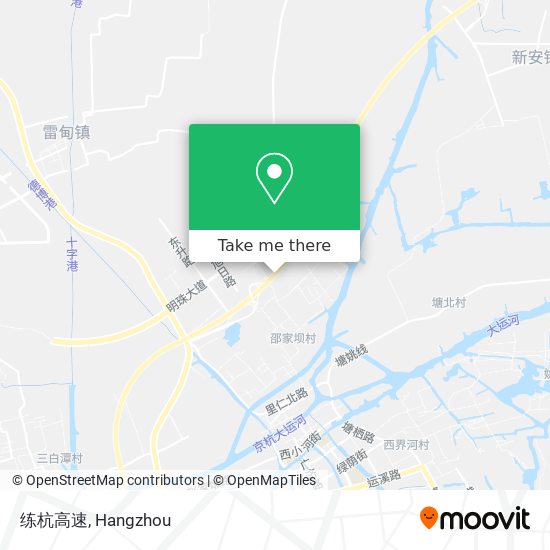 练杭高速 map