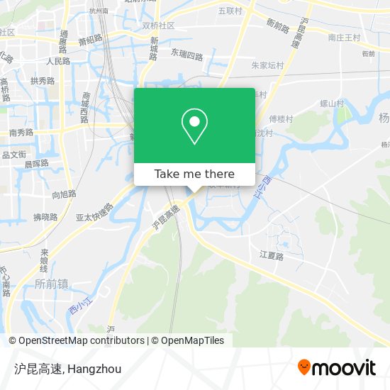沪昆高速 map